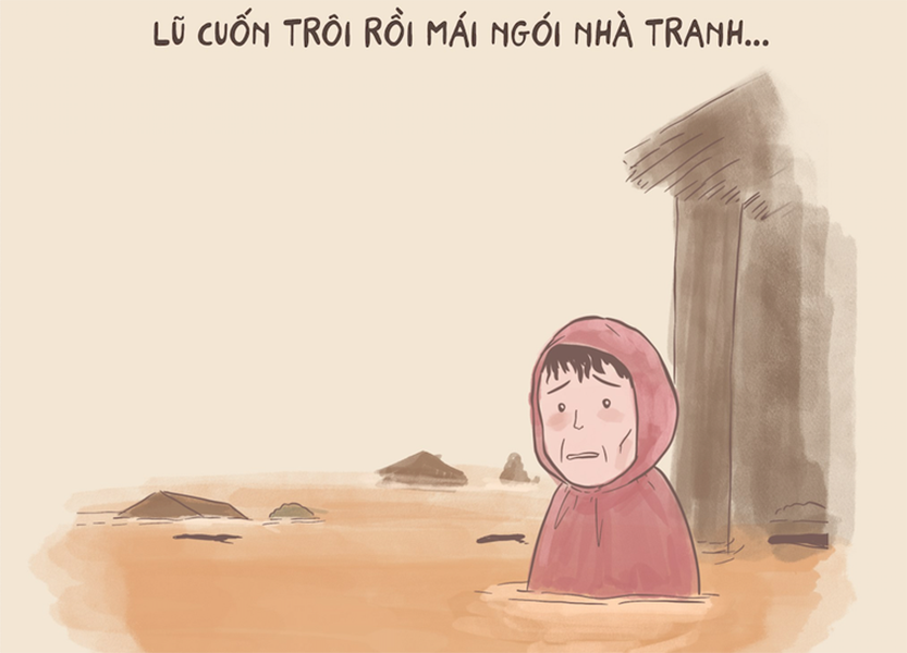 bão lũ miền trung