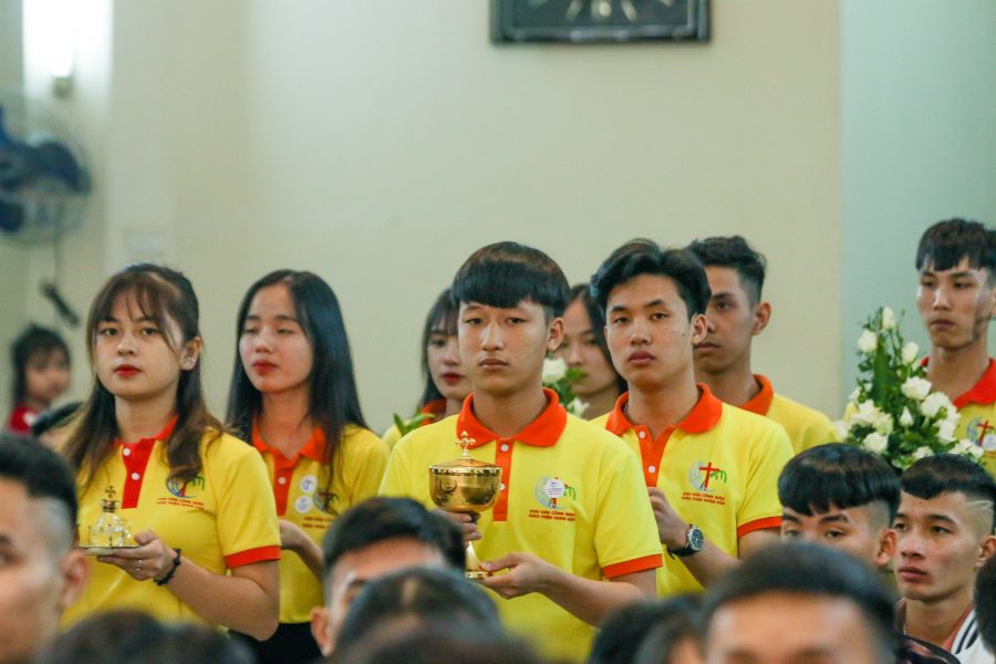 bình an - lễ quan thầy sinh viên công giáo Hưng Hóa