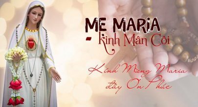 Mẹ Maria- kinh Mân Côi