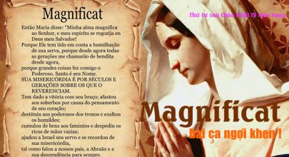 magnificat- bài ca ngợi khen