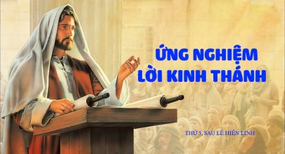 ứng nghiệm lời kinh thánh