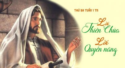 Lời Thiên Chúa - Lời Quyền năng