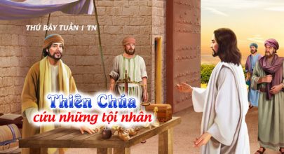 Thiên Chúa cứu những tội nhân