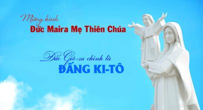 Đức Giêsu chínhlà Đấng Kito