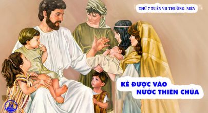 Kẻ được vào Nước Thiên Chúa !