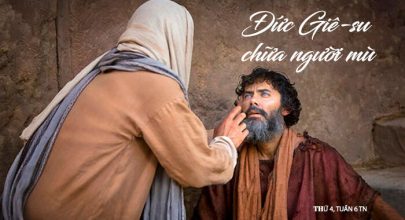 Đức Giê-su chữa cho người mù