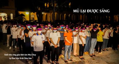 Mù lại được sáng