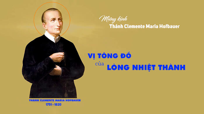 Vị Tông đồ của lòng nhiệt thành !