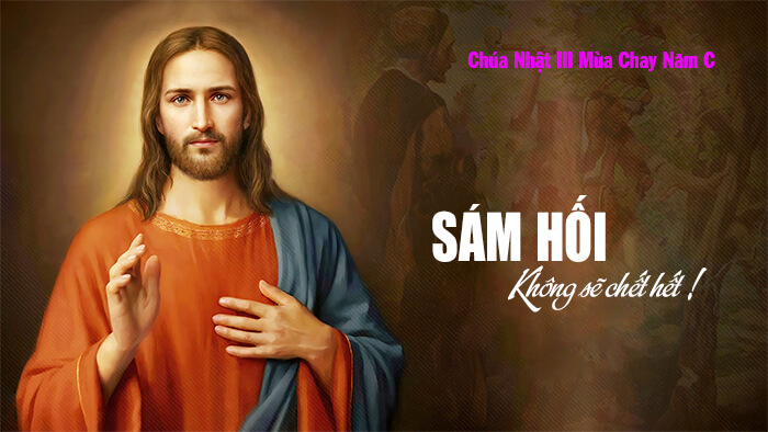 sám hối không sẽ chết hết !