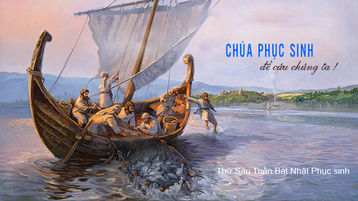 CHÚA PHỤC SINH ĐỂ CỨU CHÚNG TA !