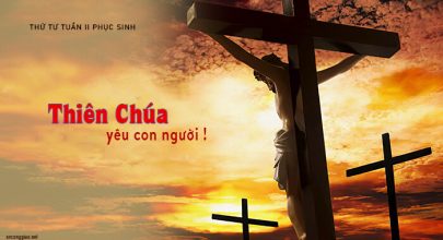 thiên chúa yêu con người !
