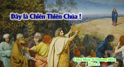 Đây là Chiên Thiên Chúa !
