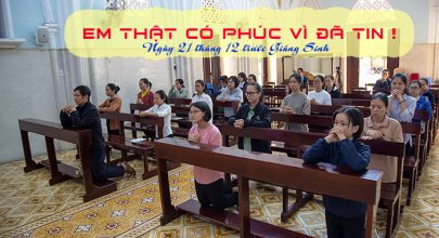 Em thật có phúc vì đã tin !, ân sủng