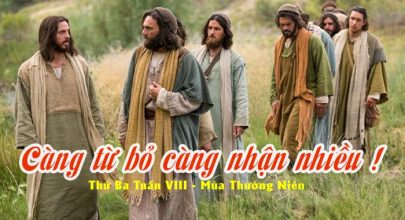Càng từ bỏ càng nhận nhiều !