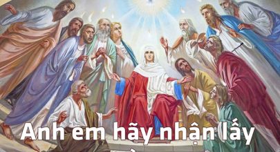 Hãy nhận lấy Thánh Thần !
