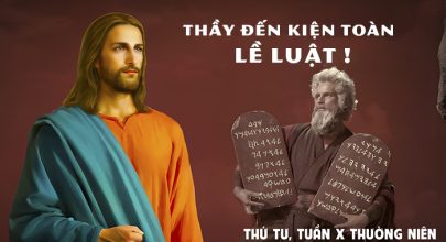 Thầy đến kiện toàn Lề Luật !