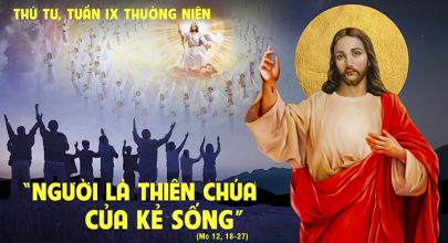 Thiên Chúa của kẻ sống !