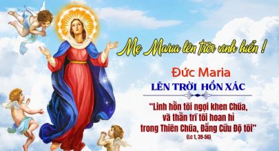 Mẹ Maria lên trời vinh hiển !