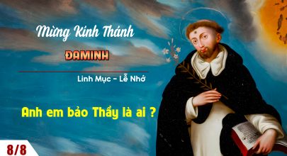 Anh em bảo Thầy là ai ?