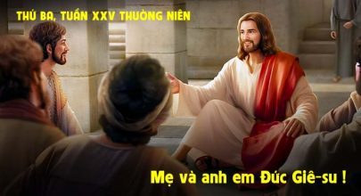 Mẹ và anh em Đức Giê-su !