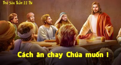 Cách ăn chay Chúa muốn !