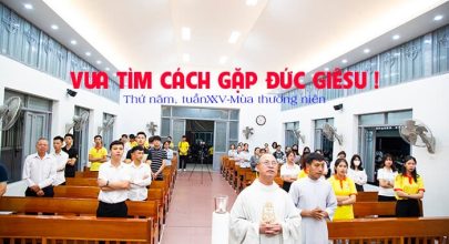 Vua tìm cách gặp đức Giê su