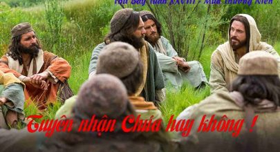 Tuyên nhận Chúa hay không !