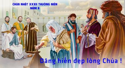 Dâng hiến đẹp lòng Chúa !