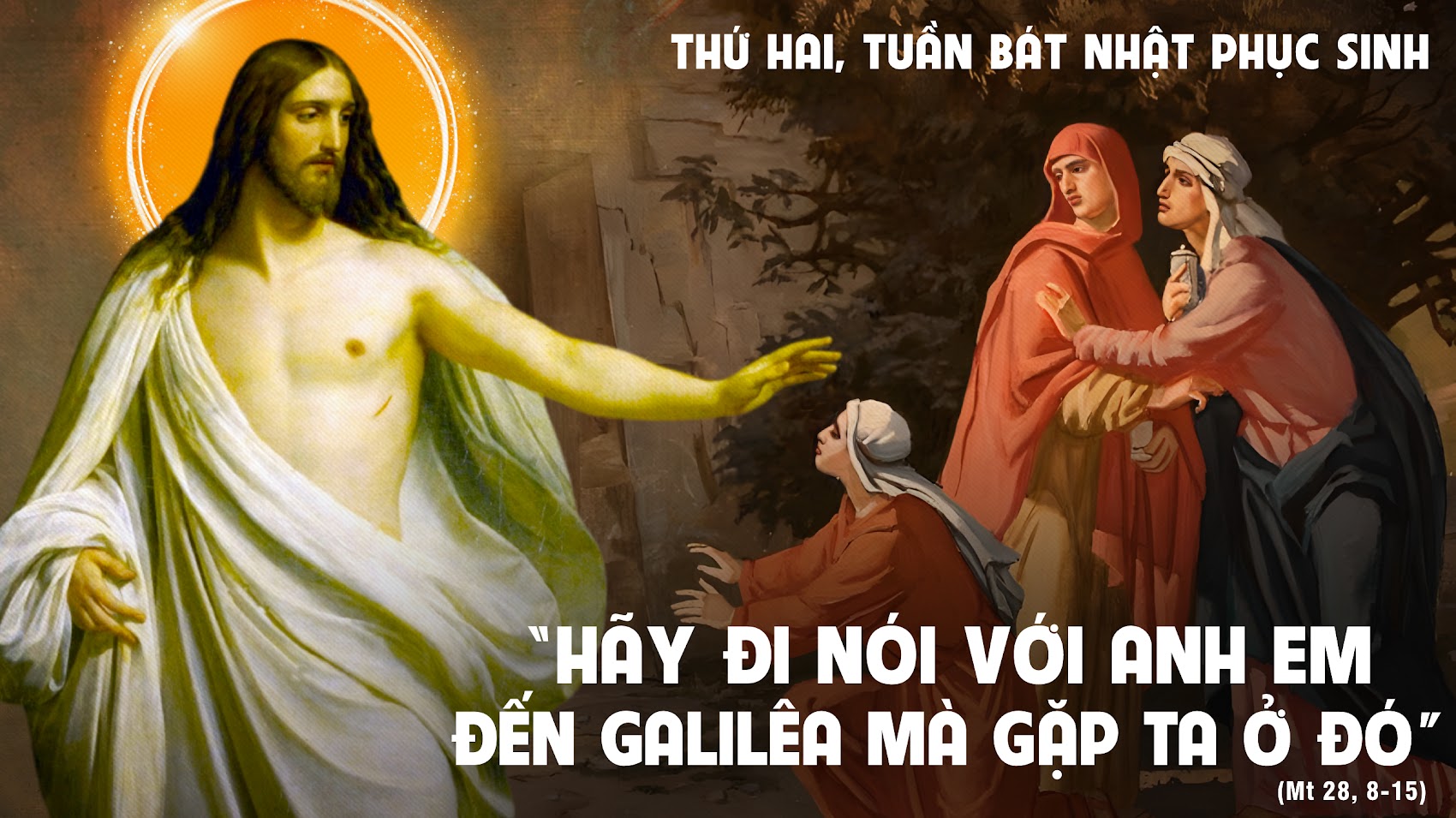 Họ về báo tin cho các môn đệ !