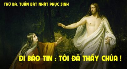 Đi báo tin: Tôi đã thấy Chúa !