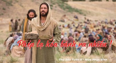 Phép lạ hóa bánh ra nhiều !