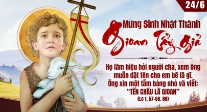Sống như Gioan tẩy giả !