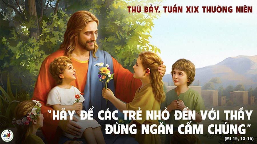 Đức Giê-su và trẻ nhỏ