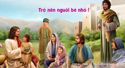 Trở nên người bé nhỏ !