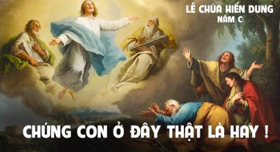 Chúng con ở đây thật là hay