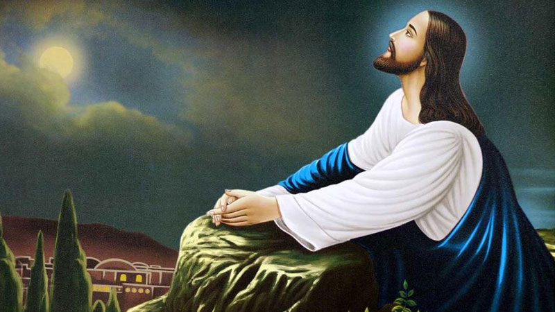 Chúa Giê-su cầu nguyện liên lỉ