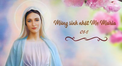 Mừng sinh nhật Mẹ Maria !