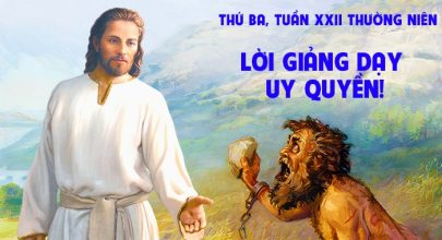 Lời giảng dạy uy quyền !