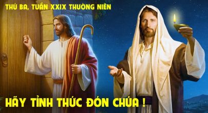 Hãy tỉnh thức đón Chúa