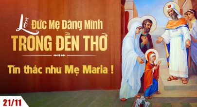 Tín thác như Mẹ Maria !