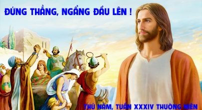 Đứng thẳng, ngẩng đầu lên !