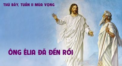 Ông Elia đã đến rồi !