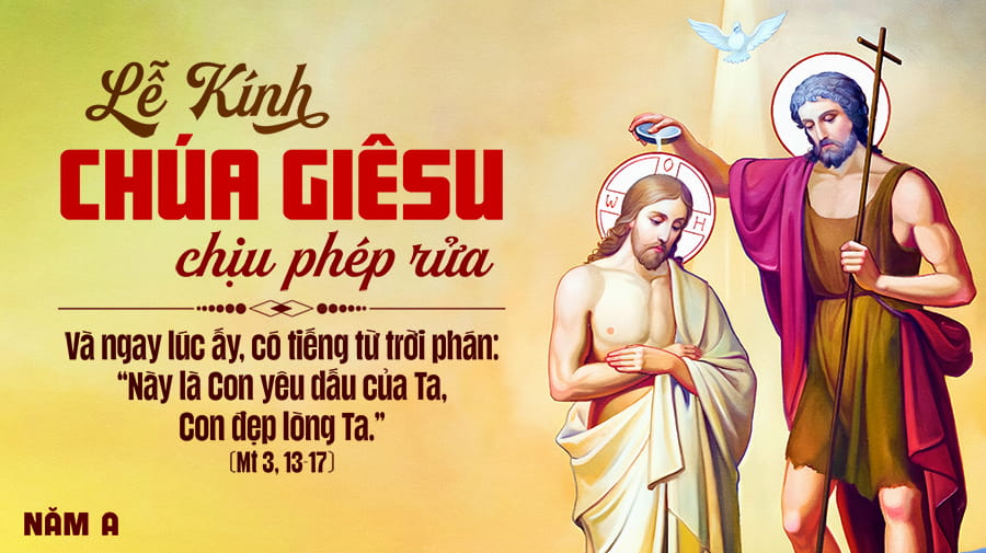 Phép rửa của Đức Giê-su !