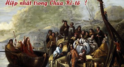 Hiệp nhất trong Chúa Ki-tô !