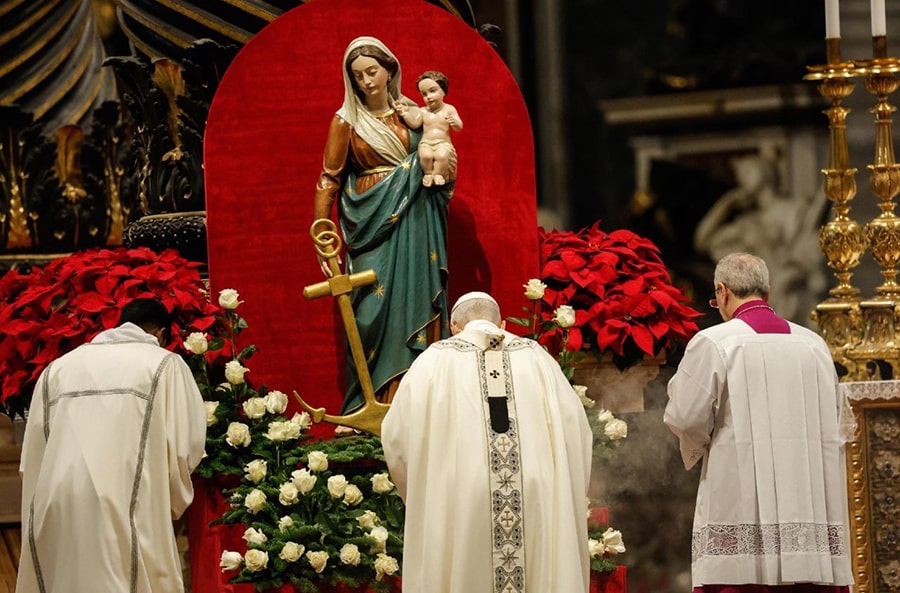 Lễ Mẹ Thiên Chúa : Để có tự do đích thực, cần có sự can đảm trả giá