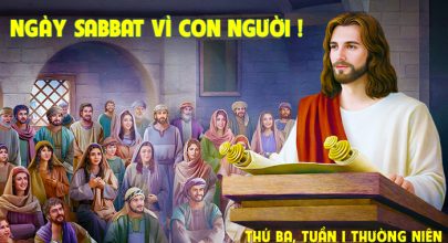 Ngày sabbat vì con người !