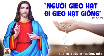 Đi gieo Lời Chúa khắp nơi !