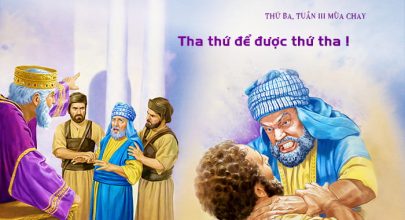 Tha thứ để được thứ tha !