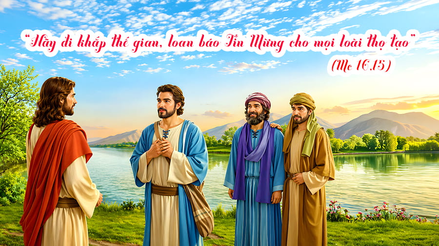 Hãy đi loan báo Tin Mừng !