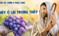 Hãy ở lại trong Thầy !